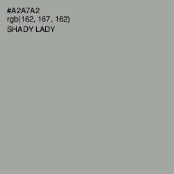 #A2A7A2 - Shady Lady Color Image